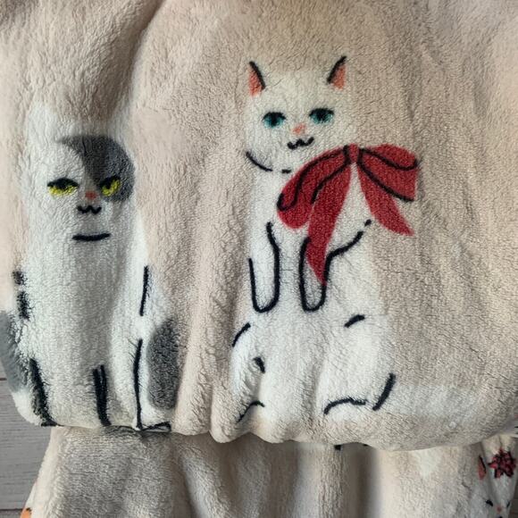 TisThe Season Christmas Cat Blanket Oversized Plush Throw 60x70" - Picture 11 of 16